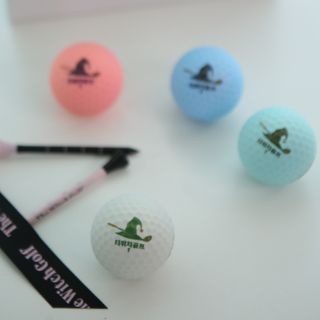 더위치골프(thewitchgolf) 프리미엄 골프 공 더위치골프 매트 펄 컬러의 3피스볼 더위치골프 골프볼 선물세트 — 5점을 준 리뷰어가 2023년 9월 올린 사용 사진