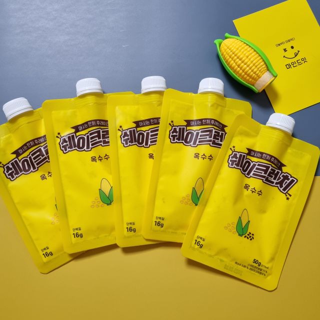 마인드잇 쉐이크런치 옥수수 50g 리뷰 사진