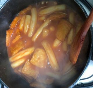 추억의 국민학교 떡볶이 국떡 뉴트로 5종 — 5점을 준 리뷰어가 2021년 11월 올린 사용 사진