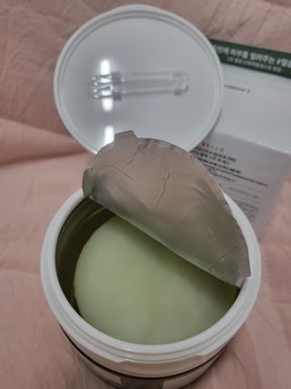 랑벨 랑바이오 블랙 시카 퀵 패드 100매 (3초 쿨링/3분 흡수, 블랙비 프로폴리스/시카 4종 함유, 대용량) — 5점을 준 리뷰어가 2022년 7월 올린 사용 사진