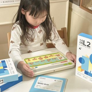 크레타탭 차세대 사고력 유아수학 학습기 페이퍼 태블릿 — 5점을 준 리뷰어가 2023년 11월 올린 사용 사진