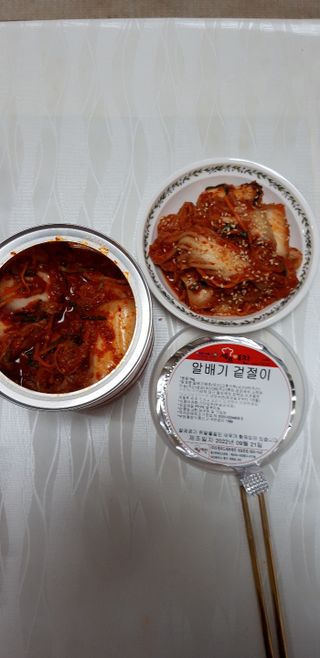 셰프애찬 알배기 겉절이 김치 1kg — 5점을 준 리뷰어가 2022년 10월 올린 사용 사진