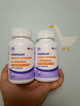 서울약사신협 네이처픽_멀티비타민&미네랄_1,000mg x 120캡슐 — 5점을 준 리뷰어가 2021년 9월 올린 사용 사진