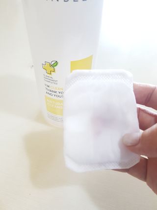 랑벨 내츄럴 딥 클렌징 워터 500ml — 5점을 준 리뷰어가 2022년 6월 올린 사용 사진