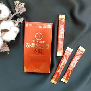 힘내라김홍삼 하루홍삼정스틱 10g x 10포 — 3.5점을 준 리뷰어가 2021년 3월 올린 사용 사진