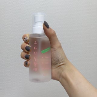 [시카앰플] 묘오한 고마진정할때 진정 스프레이 앰플 150ml — 4점을 준 리뷰어가 2021년 1월 올린 사용 사진