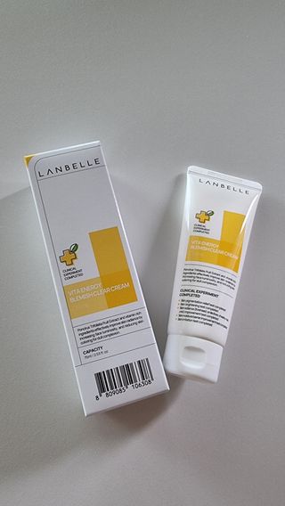 랑벨 비타 에너지 잡티 크림 75ml (피부 속 기미완화크림) — 5점을 준 리뷰어가 2022년 6월 올린 사용 사진