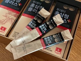 서울약사신협_투데이홍삼정플러스스틱_10g x 30포 — 5점을 준 리뷰어가 2021년 6월 올린 사용 사진