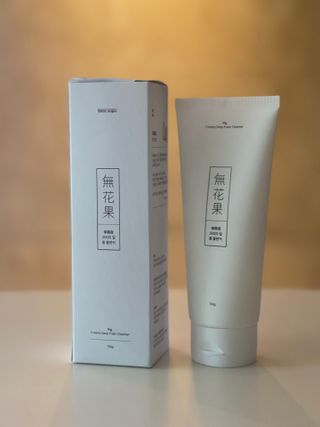 [베러오리진] 무화과 크리미 딥 폼 클렌저/피부 노폐물 & 미세먼지 99 세정 인증 민감성 피부 무자극 인증 — 5점을 준 리뷰어가 2021년 12월 올린 사용 사진