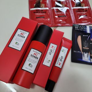 페브유 / FABYOU [페브유 2종 SET] 레드 블레미쉬 AC 토너 + AC스팟 — 5점을 준 리뷰어가 2021년 6월 올린 사용 사진
