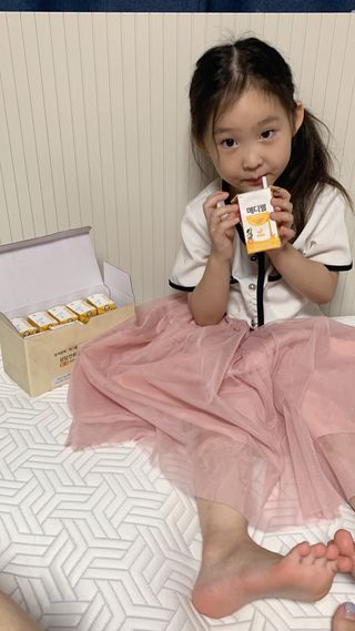 메디웰 페디아드링크 미니 바나나맛 — 5점을 준 리뷰어가 2022년 8월 올린 사용 사진