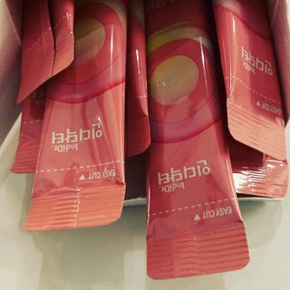 [인디닥터] 면역 생생 핑크 이뮨 젤리 — 5점을 준 리뷰어가 2022년 4월 올린 사용 사진