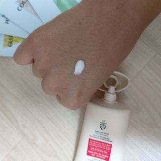 [오띠] SET_더마 컨트롤 선 크림( SPF50+ PA++++) & 100 마스크팩 x  4매 (수분/탄력/광채/장벽) — 5점을 준 리뷰어가 2022년 6월 올린 사용 사진