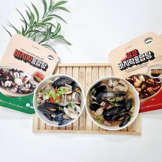 [푸딩팩토리] 바지락홍합탕 500g / 얼큰바지락홍합탕 590g — 5점을 준 리뷰어가 2022년 10월 올린 사용 사진