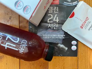 클린24시간 1BOX(5포) + 전용보틀(500ml) — 5점을 준 리뷰어가 2023년 6월 올린 사용 사진