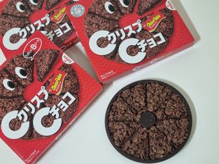 NISSIN 닛신 크리스피 초코 — 5점을 준 리뷰어가 2022년 12월 올린 사용 사진