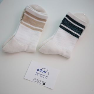 [사이즈가 있는 양말 필로이] 여자 골프 스포츠 중목 양말 2족 세트【 S, M, L 】3가지 사이즈 — 5점을 준 리뷰어가 2022년 9월 올린 사용 사진