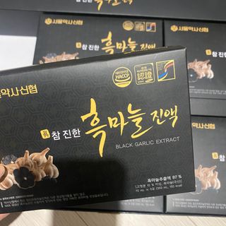 서울약사신협 약사신협_흑마늘진액_70mlx30포 — 5점을 준 리뷰어가 2021년 5월 올린 사용 사진