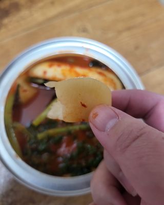 셰프애찬 알타리김치 총각김치 1kg — 5점을 준 리뷰어가 2022년 10월 올린 사용 사진