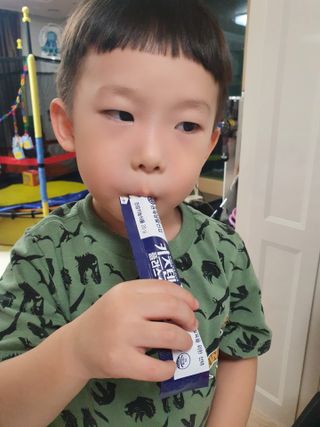 키즈텐플러스 연세 키즈텐 플러스 1개월 — 5점을 준 리뷰어가 2021년 4월 올린 사용 사진