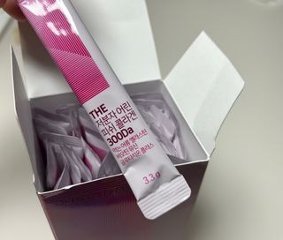 [닥터루템]THE 저분자 어린 피쉬콜라겐300Da 먹는 어류 엘라스틴 비오틴뮤신 글루타치온 플러스 1box(30포) — 5점을 준 리뷰어가 2023년 1월 올린 사용 사진