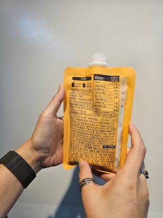 [덜다] 든든 식물성 단백질 쉐이크 40g X 7입 (곡물/딸기) — 4점을 준 리뷰어가 2023년 7월 올린 사용 사진