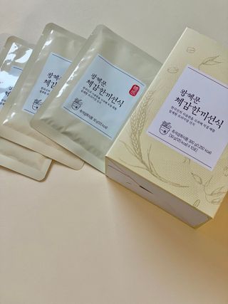 보의당 왕혜문 체감한끼선식 — 4.5점을 준 리뷰어가 2022년 3월 올린 사용 사진