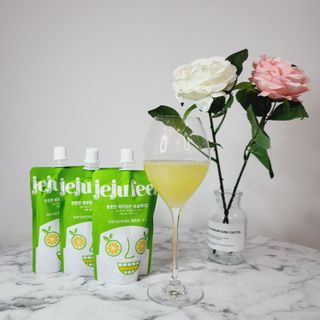 JEJUFEEL 풋풋한 제주담은 청귤에이드 — 5점을 준 리뷰어가 2022년 10월 올린 사용 사진