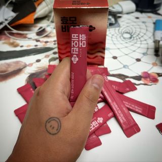 광동생활건강 [풍성한 자신감의 비결] 광동 효모 비오틴 플러스 — 5점을 준 리뷰어가 2023년 7월 올린 사용 사진