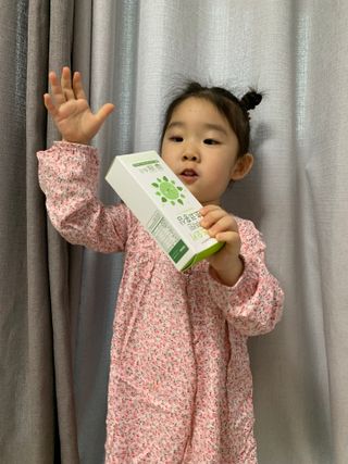 [이뮤니티플러스]우리아이 면역오키, 건강오키 _ 키즈오키 비타민초코홍삼 10포 1box — 4점을 준 리뷰어가 2022년 1월 올린 사용 사진