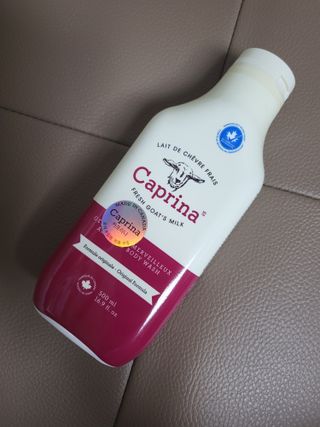 카프리나 프레쉬 산양밀크 어메이징 바디워시 500ml(오리지널향) — 5점을 준 리뷰어가 2023년 4월 올린 사용 사진