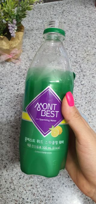 몽베스트 Montbest with Sparkling water Lemon OR Lime 20병(랜덤) — 5점을 준 리뷰어가 2021년 10월 올린 사용 사진