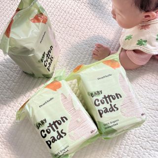 디어엘로디 유기농 무표백 건티슈 60매 — 4.5점을 준 리뷰어가 2022년 10월 올린 사용 사진