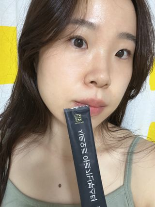 더리틀스 시트오르 아르기닌부스터 — 5점을 준 리뷰어가 2022년 11월 올린 사용 사진