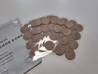 [닥터문] 프리미엄 동전패치 멘톨향 120매 — 4점을 준 리뷰어가 2022년 7월 올린 사용 사진