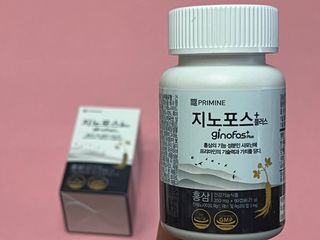 프리마인 홍삼의 강력한 에너지, 이제는 흡수율을 높인 최첨단 캡슐로 간편하게 초고속 충전하세요. — 5점을 준 리뷰어가 2022년 10월 올린 사용 사진