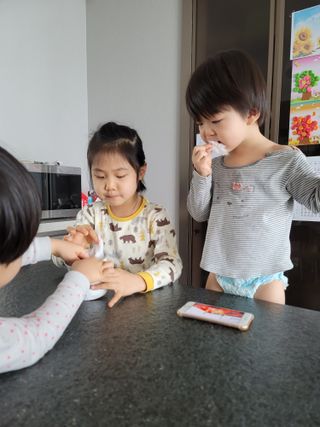 젤리벨리 솜사탕 2종-딸기치즈케이크, 바닐라 — 5점을 준 리뷰어가 2022년 2월 올린 사용 사진