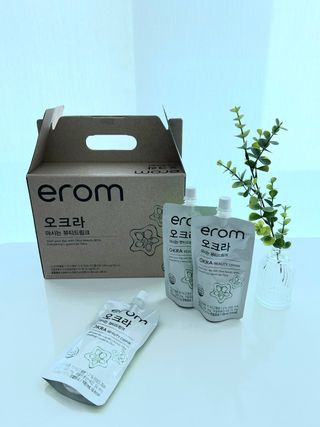 [이롬] 오크라 마시는 뷰티드링크 100mL x 20입 — 5점을 준 리뷰어가 2022년 9월 올린 사용 사진