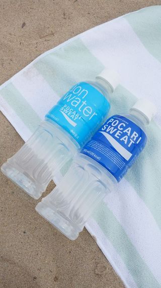 [동아오츠카] 포카리스웨트  500ml PET + 이온워터 500ml PET — 5점을 준 리뷰어가 2025년 6월 올린 사용 사진