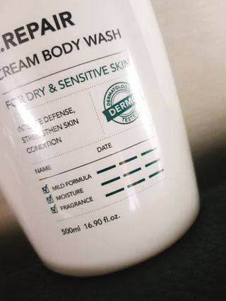 셀라피 에이리페어 크림 바디 워시 2세대 500ml — 3점을 준 리뷰어가 2021년 1월 올린 사용 사진