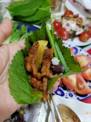 불타 호랑이 닭발 250g — 4.5점을 준 리뷰어가 2021년 7월 올린 사용 사진