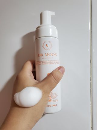 MF프리 [닥터문] 유산균 락토케어 질경초 여성청결제 200ml (폼타입) — 5점을 준 리뷰어가 2022년 7월 올린 사용 사진