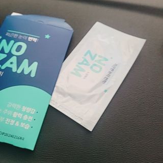 [풀리다 노잠패치] / 잠깨는 패치(졸음방지+눈가케어) 1팩(5회분) /공부할때, 운전할때, 골프, 눈 피로할때 — 4점을 준 리뷰어가 2022년 11월 올린 사용 사진