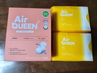 에어퀸 뉴브레스 유기농 생리대 4종 (팬티라이너 20P + 중형 10P + 대형 10P + 오버나이트 8P)_체험단 2차 — 5점을 준 리뷰어가 2024년 11월 올린 사용 사진