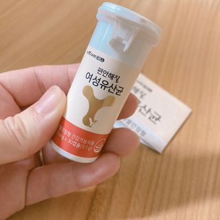 메이준뉴트리 메이준쎌 편안해질 여성유산균 — 5점을 준 리뷰어가 2021년 3월 올린 사용 사진