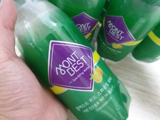 몽베스트 Montbest with Sparkling water Lemon OR Lime 20병(랜덤) — 5점을 준 리뷰어가 2021년 10월 올린 사용 사진
