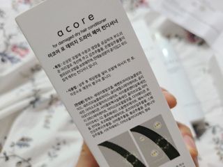어코어 데미지케어 컨디셔너 — 5점을 준 리뷰어가 2021년 1월 올린 사용 사진