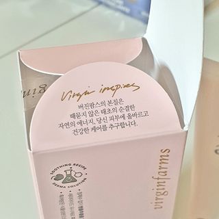 냉장고에 넣어요, 붉은 트러블 피부 다음날 진정되요 [버진팜스 푸딩수딩아토] — 5점을 준 리뷰어가 2021년 1월 올린 사용 사진