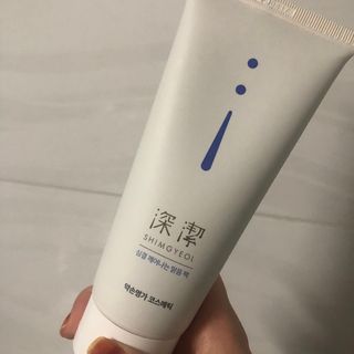 약손명가코스메틱 심결 깨어나는 맑음 팩 — 5점을 준 리뷰어가 2021년 4월 올린 사용 사진