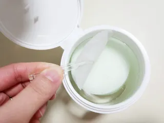 디에이브 더마-테카 바이옴 카밍패드 60매 — 5점을 준 리뷰어가 2022년 11월 올린 사용 사진
